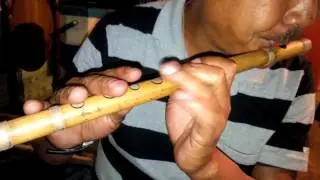 Kailash rabha playing flute