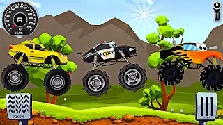 Monster Trucks Game for Kids 2 - Crazy Car Stunt Race 3D | Android Gameplay