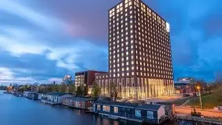 Luxury Hotel with easy access- King bed room at Leonardo Royal Hotel Amsterdam #leonardo #amsterdam