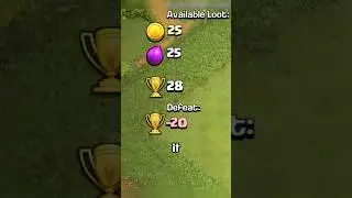 really 28 cup for this !!! unbelievable I found th2   👿🤣🤡#ultimateattack #coc #clashofclans #gaming