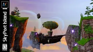 SkyPort Island [Low Poly Adventure EP, VGM, PSX/N64]