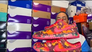 Nike SB Dunk Low The Wizard of oz Poppy Field Review!
