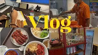 Vlog: celebrate my birthday alone, journaling, and trying food