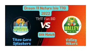 Valley Hikers vs Titou Gore Splashers, Dream 11 Nature Isle T10, Live Score Streaming & Updates 2022