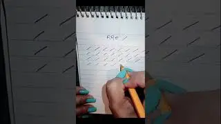 Consonante RRE ✍️ taquigraf&iacute;a pitman #videocorto #lindo #amor