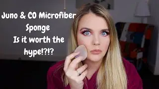 Juno & Co Microfiber Velvet Sponge || WORTH THE HYPE!?!?