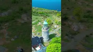 Hammeren Lighthouse - a historic Danish landmark on Bornholm island. ⚓️🌅