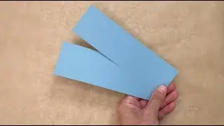 Schauen Sie, was ich mit diesem Papier gemacht habe!