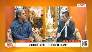 &iquest;Por qu&eacute; se cay&oacute; el techo del Real Plaza?