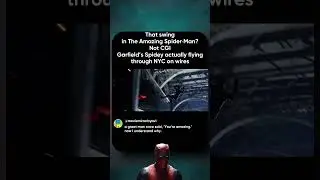 That Swing Wasn&rsquo;t CGI?! 😳 | Amazing Spider-Man&rsquo;s Real Stunt Revealed