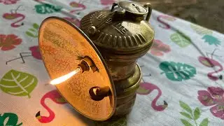 Will it run?  1930&rsquo;s Carbide miners lamp