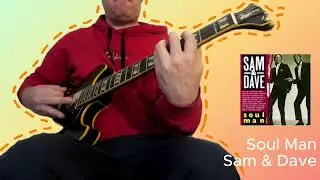 Soul Man - Sam & Dave (Guitar Cover)