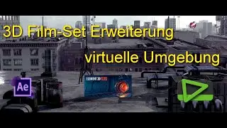 3D Film-Set Erweiterung f&uuml;r coole Szenen - virtuelle Umgebung