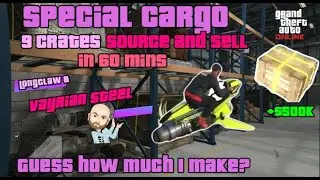 GTA Online &mdash; Специальный груз &mdash; 9 ящиков &mdash; Доставь и продай за 60 минут