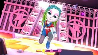 Angela Rock Stars Dance | My Talking Angela 2 Part 115