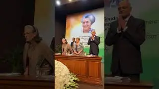 Indira Gandhi Prize For Peace, Disarmament & Development | Sonia Gandhi Ji