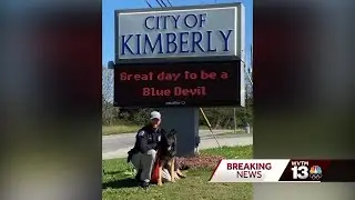 Kimberly Police Officer killed in the line of duty