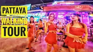 Pattaya Tree Town Nightlife | Walking Tour [4K] 🇹🇭
