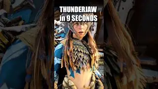 Horizon Thunderjaw Destroyed in just 9 seconds on Ultra hard mode NG+