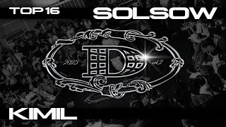 KIMIL vs SOLSOW :: TOP16 - THE CHOICE IS YOURS HIPHOP 1:1 BATTLE VOL.2 2025