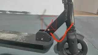 Electric Scooter XF02 Folding and Unfolding about Tips