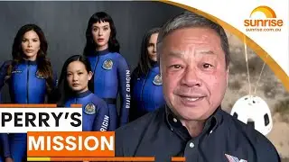 Ex NASA Astronaut on Katy Perry's space mission | Sunrise