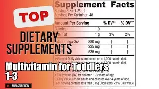 Top 5 Dietary Supplements about Multivitamin for Toddlers 1-3 Highly Bought of 2024
