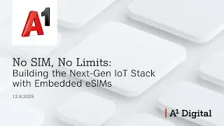 No SIM, No Limits: Building the Next-Gen IoT Stack with Embedded eSIMs (IMC presentation, June 2025)