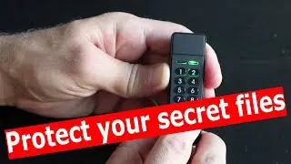 Hardware Encrypted USB Flash Drive, Set password and review