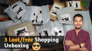 Daily Unboxing #94 | Yaari Rs.9 Loot Unboxing, Shopee Rs.1 Loot& Practically #freeshopping #unboxing