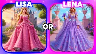 Lisa or Lena Choices 💜💖✨ | Cute & Aesthetic Challenge #lena #lisa #lisaorlena #random