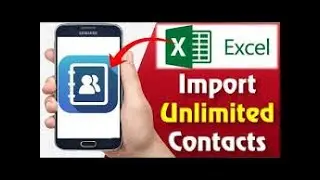 How to Import unlimited contacts from excel file to Google contacts || Convert Excel to csv format