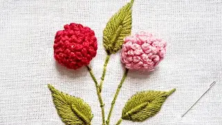 #magnificient  and lovely flower embroidary design &hearts;️🪡 hand embroidery 