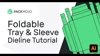How to Design on a Foldable Tray & Sleeve Box Dieline | Packaging Design 101