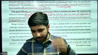 Std 11 English Unit 10 Read 1 | Magnificent Mary | English (SL) | Std 11 Eng unit 10 read 1