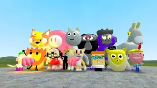Epic 3D Nextbot Showdown: LiguMen Gummubaru in Garry's Mod!
