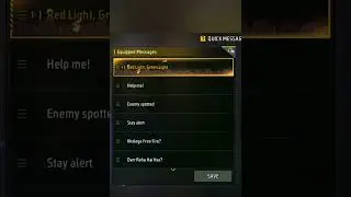 Squid Game &times; Free fire red light Green light Voice pack