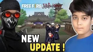 FREE FIRE NEW UPDATE OB 52 | NEW UPDATE JUJUTSU KAISEN COLLABORATION FREE REWARDS | FREE FIRE 🔥