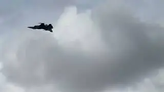 Польская команда пилотов F16 Tiger на RIAT 2025