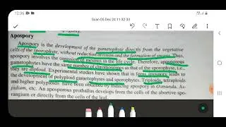 APOGAMY :PTERIDOPHYTES #botanyforall #botanylectures #3rdsemexam #bscbotany
