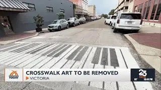 Victoria to remove crosswalk art