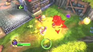 Skylanders: Spyro's Adventure - Brief Spyro and Sparx Gameplay