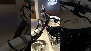 Killer look😍2025 New jawa 42 in white colour #bike #shorts ##jawa #jawa42 #2025 #trending #lakhimpur