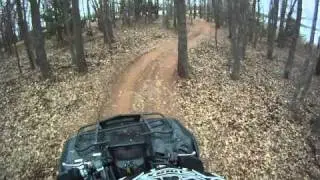 Lake Murray State Park ATV Riding Area March 13, 2011 Part 1 - Sand, Mud, Lake, Trails, Rocks