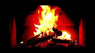 🔥 Fireplace Evenings of Logs, Crackling Sounds, and the Serenity Warmth: Burning of pure Relaxation 