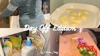 EPISODE 1 | My First Vlog Day Off Edition | Cleaning my make up storage and cooking