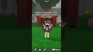 HOW TO ALWAYS WIN THE CARNIVAL GAMES 🎪IN 99 NIGHTS IN THE FOREST #roblox #viral #99nightsintheforest
