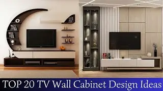 TOP 20 TV Wall Cabinet Design Ideas | Best TV Wall Unit Design Ideas