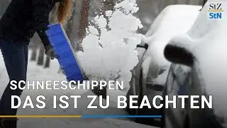 Winterdienst: Das muss man beim Schneer&auml;umen beachten [3 Fragen, 3 Antworten]