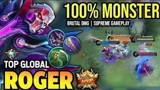 [ MLBB ] ROGER BEST BUILD 2024 ! TOP GLOBAL ROGER GAMEPLAY ! MOBILE LEGENDS 💥
